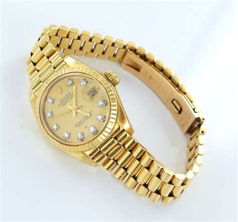 damen rolex gold|Mehr.